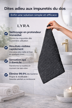 Serviette LYRA Exfoliante Dos & Corps